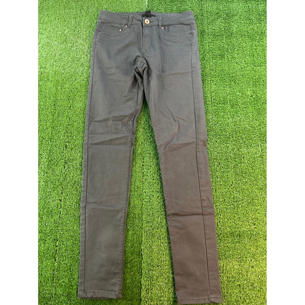 H&M Womens Gray‎ Casual Pants Skinny Leg Ankle Length Trousers Size 6